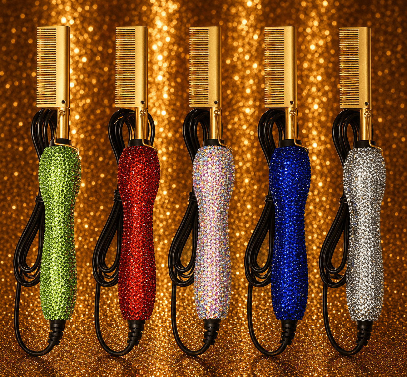 AKE  LuxeGlitter HotComb 